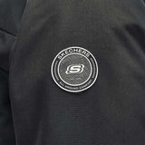Skechers unisex Sport-Utility Woven Down Parka in Black Beauty for lifestyle wear