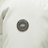 Skechers unisex Sport-Utility Woven Down Parka in Silver Birch for lifestyle wear