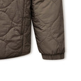 Skechers X SmileyWorld Woven Quilted Jacket, unisex lifestyle apparel in Morel
