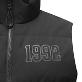Skechers unisex Sport-Utility Woven Down Vest in Black Beauty for lifestyle wear