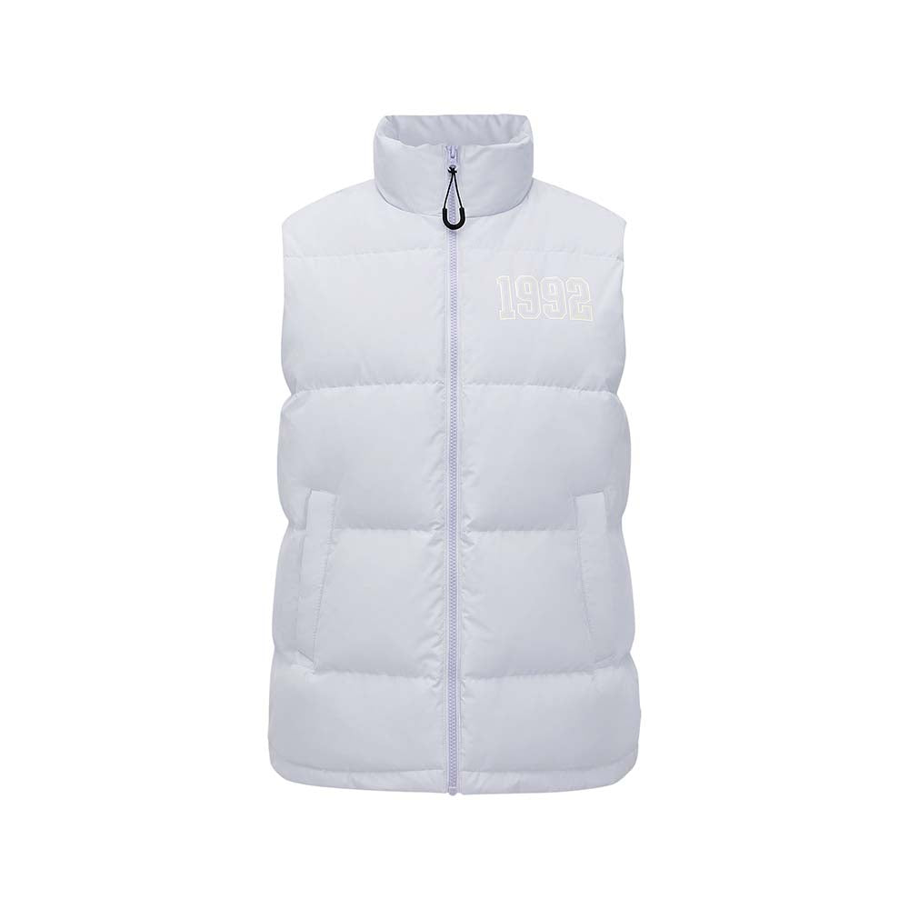 Skechers unisex Sport-Utility Woven Down Vest in Haze Purple for lifestyle wear