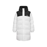 Skechers unisex Go Trail Woven Down Coat in Bright White for outdoor performance wear
