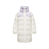 Skechers unisex Go Trail Woven Down Coat in Marshmallow for outdoor performance wear