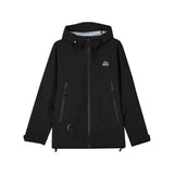 Skechers unisex Go Trail Waterproof Jacket in Black Beauty for outdoor performance wear