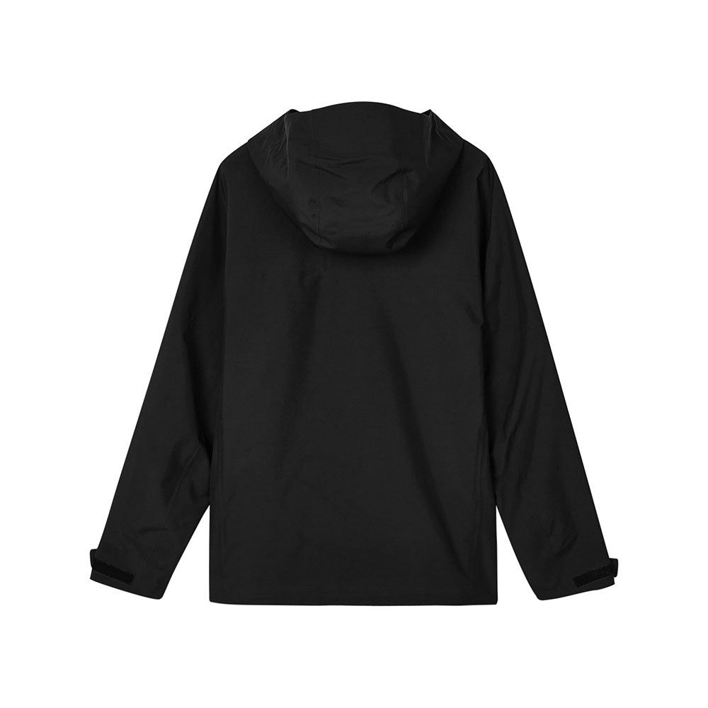 Skechers unisex Go Trail Waterproof Jacket in Black Beauty for outdoor performance wear