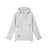 Skechers unisex Go Trail Waterproof Jacket in Lunar Rock for outdoor performance wear