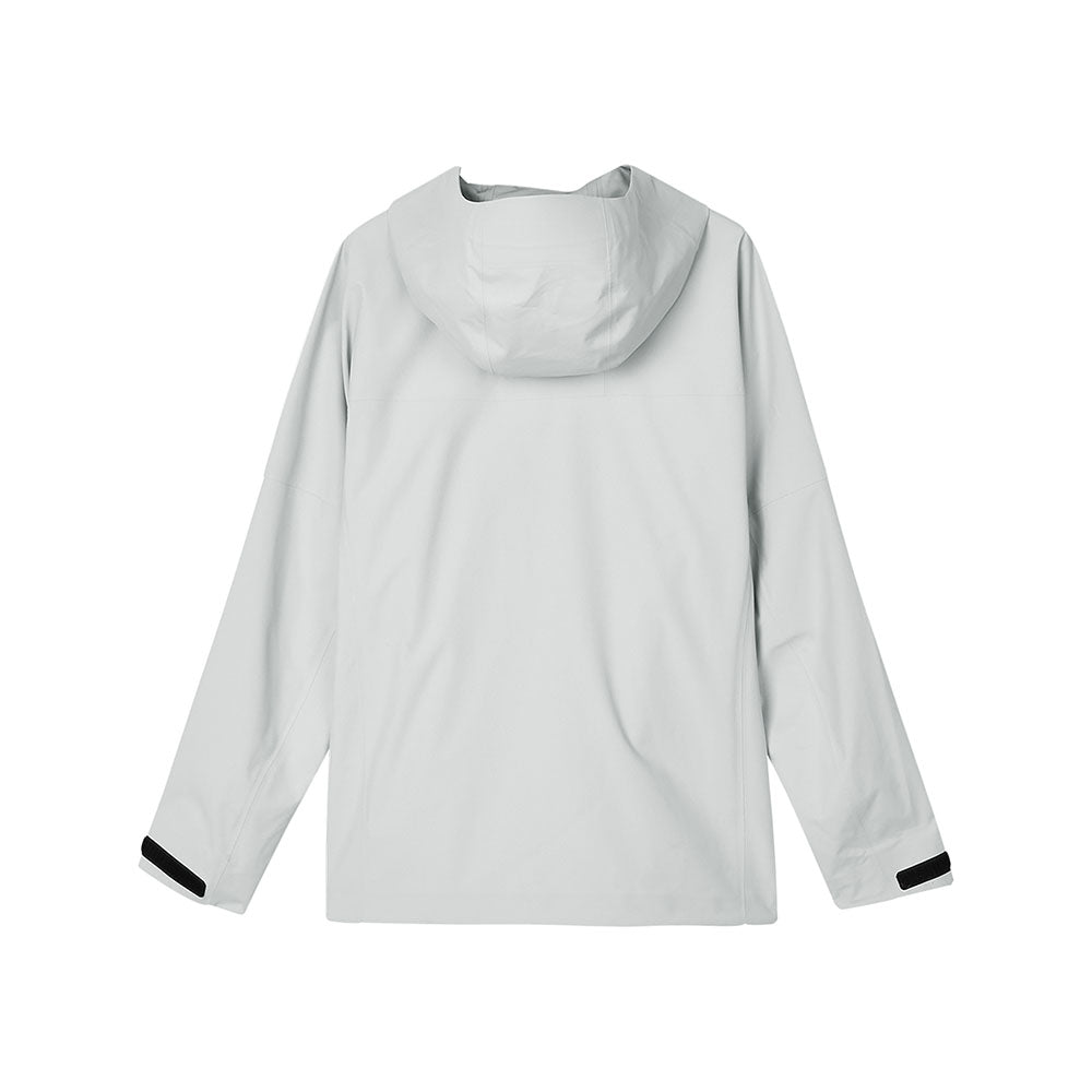 Skechers unisex Go Trail Waterproof Jacket in Lunar Rock for outdoor performance wear