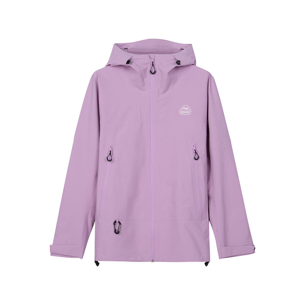 Skechers unisex Go Trail Waterproof Jacket in Lavender Mist for outdoor performance wear