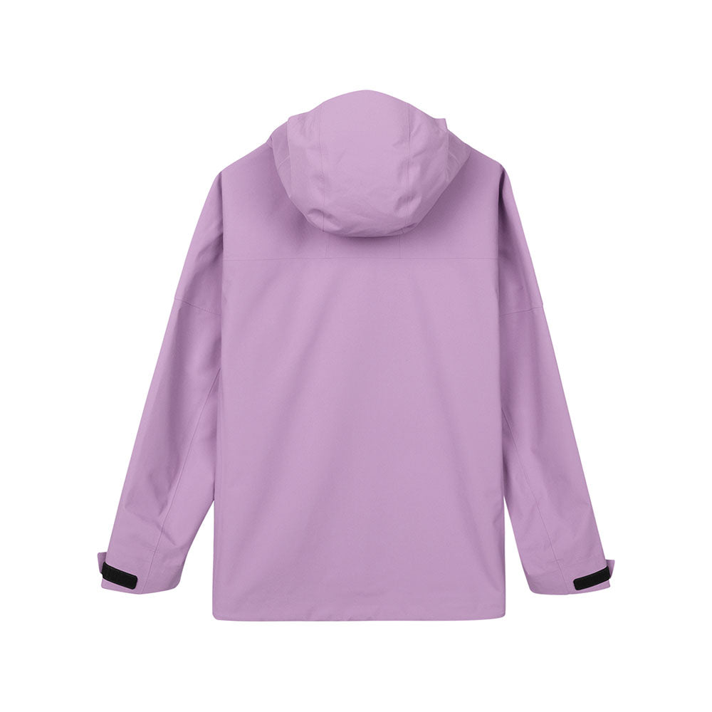 Skechers unisex Go Trail Waterproof Jacket in Lavender Mist for outdoor performance wear
