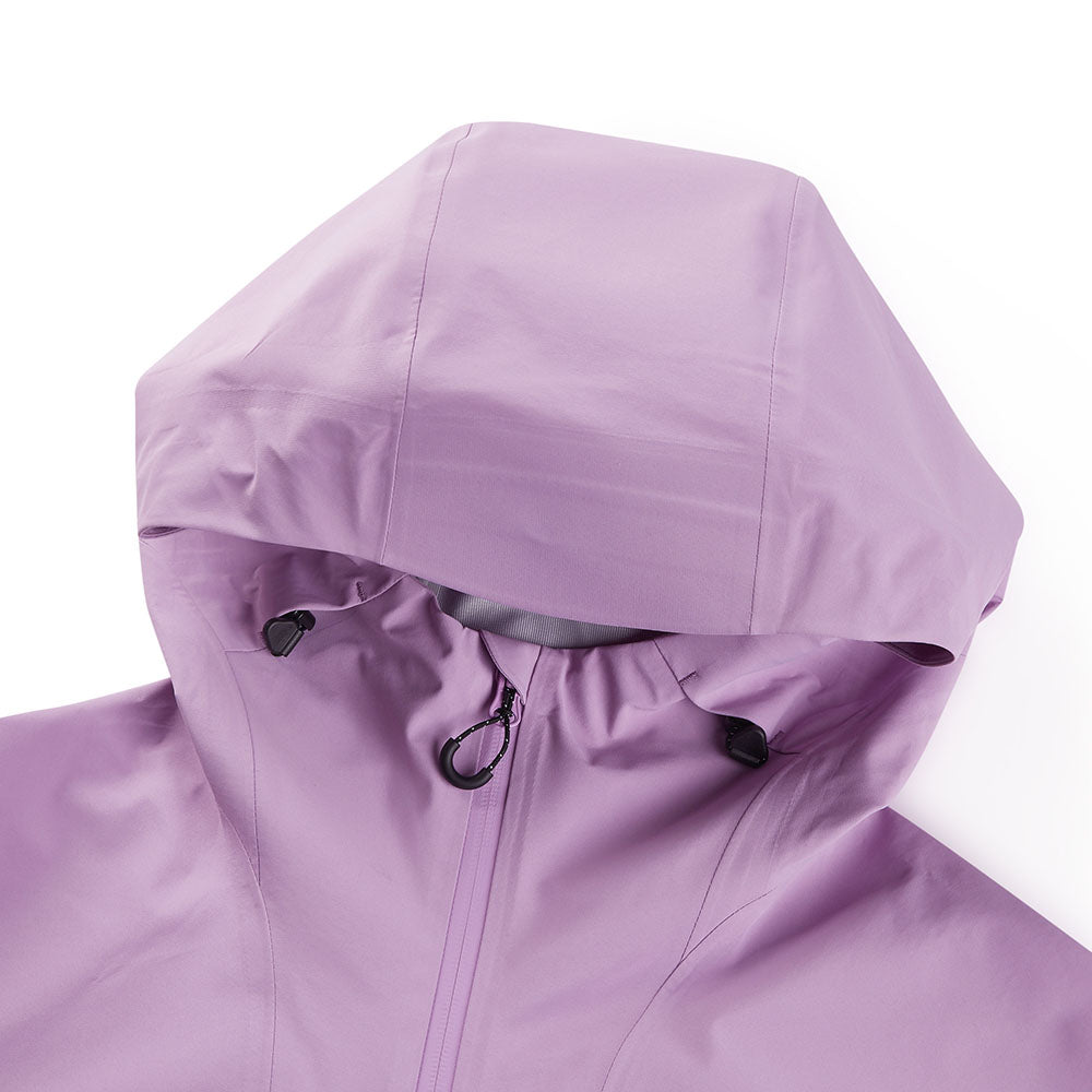 Skechers unisex Go Trail Waterproof Jacket in Lavender Mist for outdoor performance wear