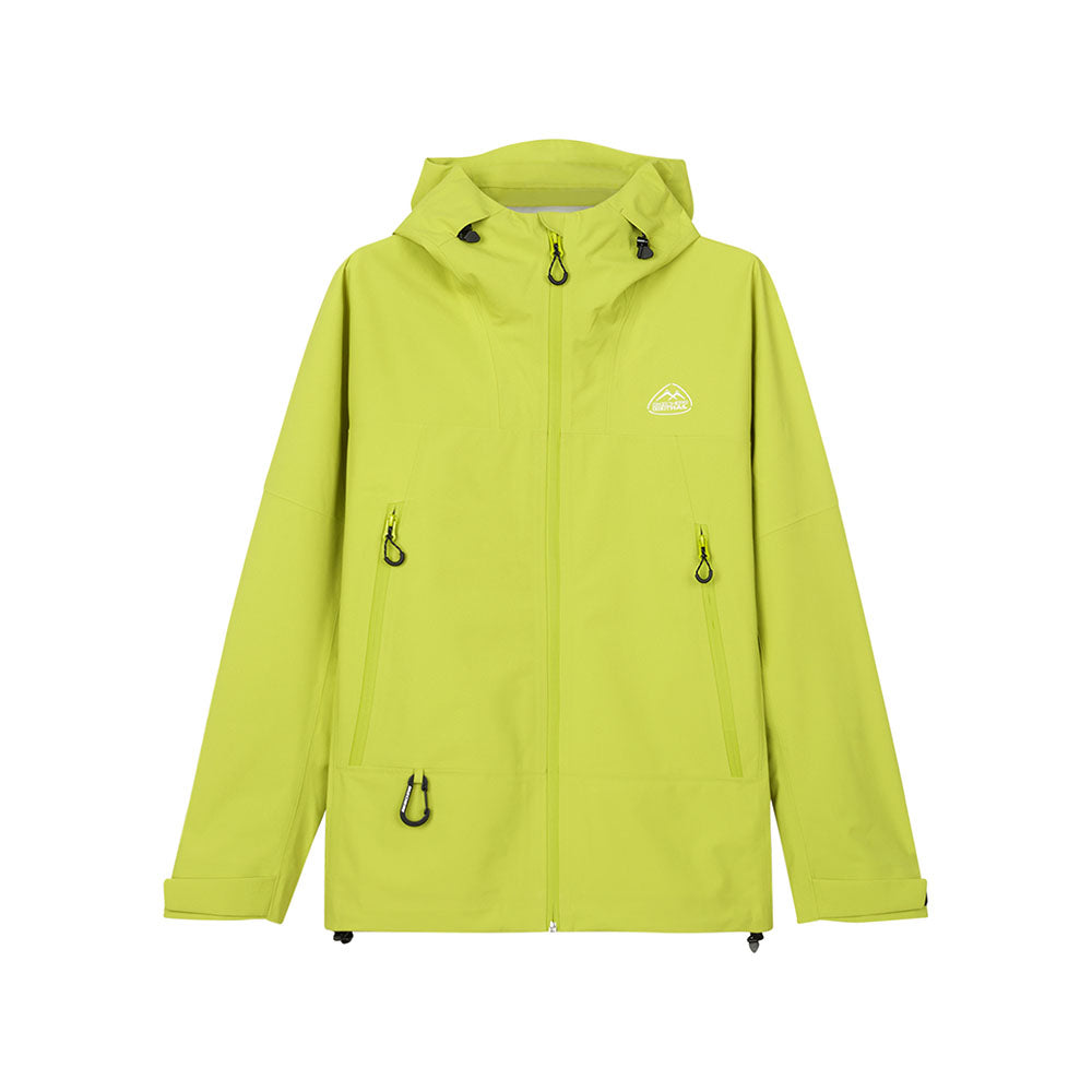 Skechers unisex Go Trail Waterproof Jacket in Grass Green for outdoor performance wear
