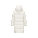 Skechers unisex Sport-Utility Woven Down Coat in Marshmallow for lifestyle wear
