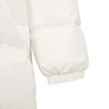 Skechers unisex Sport-Utility Woven Down Coat in Marshmallow for lifestyle wear