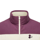 Skechers X SmileyWorld Woven Down Vest, unisex lifestyle apparel in Purple Brown