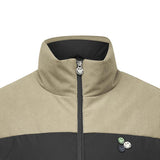 Skechers X SmileyWorld Woven Down Vest, unisex lifestyle apparel in Mushroom Brown / Black