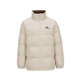 Skechers unisex Sport-Utility Woven Down Jacket in Peyote for lifestyle wear