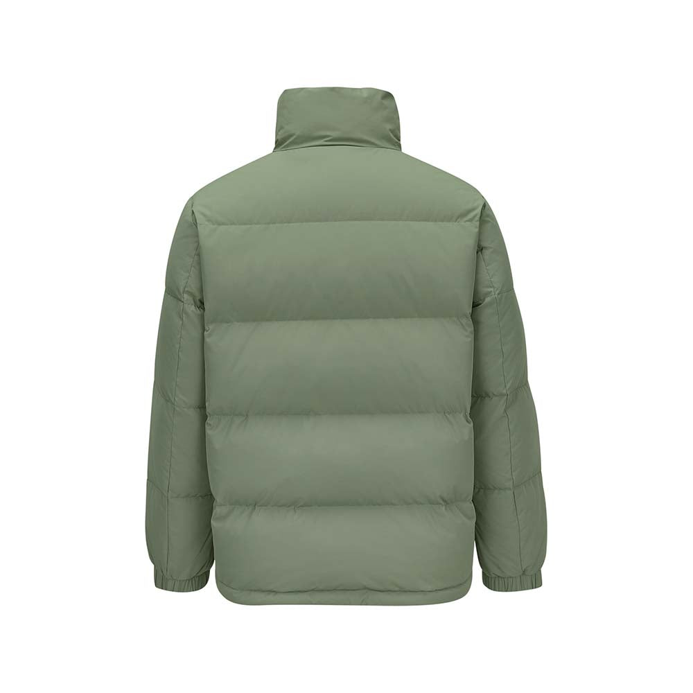 Skechers unisex Sport-Utility Woven Down Jacket in Sea Spray for lifestyle wear