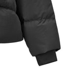 Skechers women's Go Trail Woven Down Jacket in Black Beauty for outdoor performance wear