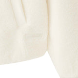 Skechers women's Go Trail Knit Quilted Jacket in Eggnog for outdoor performance wear
