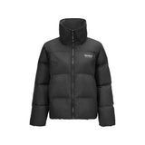 Skechers women's Sport-Utility Woven Down Jacket in Black Beauty for lifestyle wear