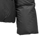 Skechers women's Sport-Utility Woven Down Jacket in Black Beauty for lifestyle wear