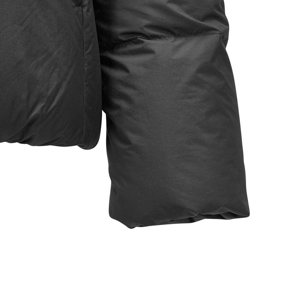 Skechers women's Sport-Utility Woven Down Jacket in Black Beauty for lifestyle wear