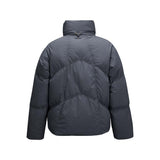 Skechers women's Go Trail Woven Down Jacket in Periscope for outdoor performance wear