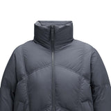 Skechers women's Go Trail Woven Down Jacket in Periscope for outdoor performance wear