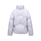 Skechers women's Go Trail Woven Down Jacket in Haze Purple for outdoor performance wear
