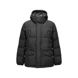 Skechers women's Sport-Utility Woven Down Parka in Black Beauty for lifestyle wear