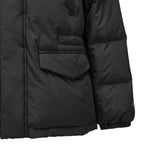 Skechers women's Sport-Utility Woven Down Parka in Black Beauty for lifestyle wear