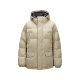 Skechers women's Sport-Utility Woven Down Parka in Brown for lifestyle wear