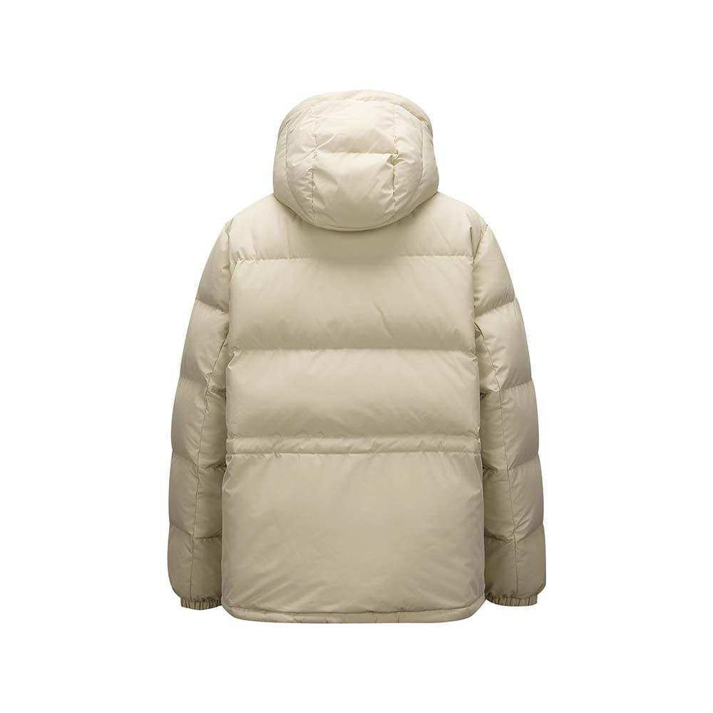 Skechers women's Sport-Utility Woven Down Parka in Brown for lifestyle wear