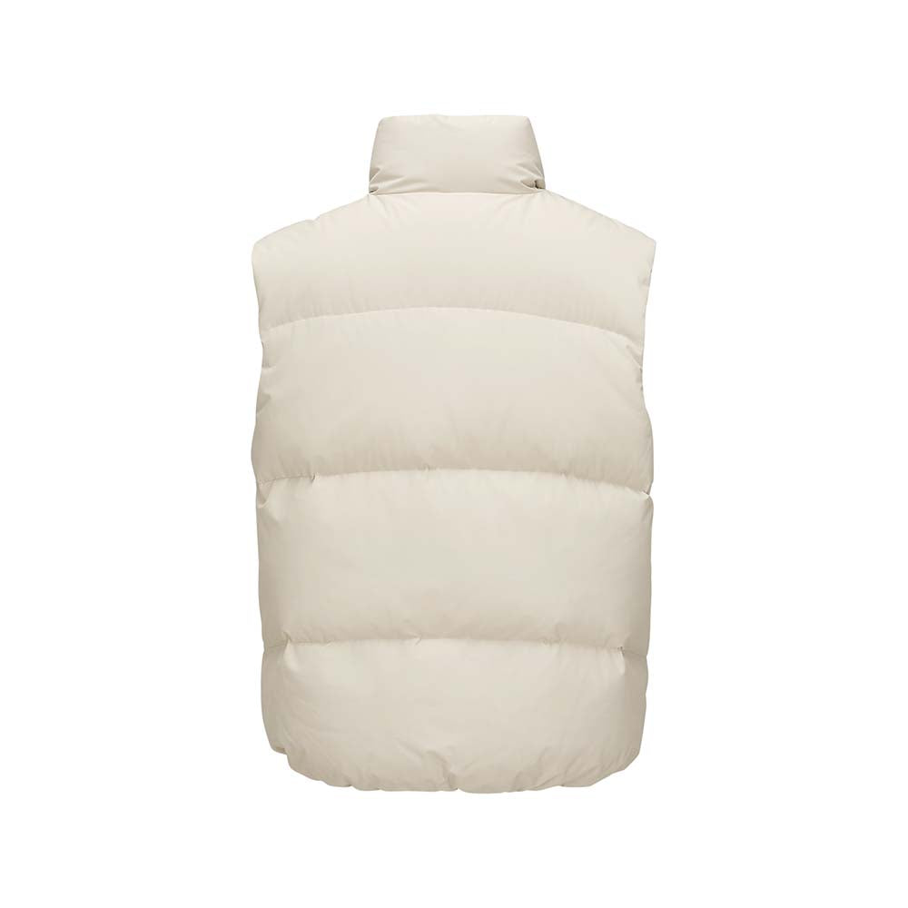 Skechers women's Sport-Utility Woven Down Vest in Peyote for lifestyle wear