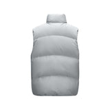 Skechers women's Sport-Utility Woven Down Vest in Harbor Mist for lifestyle wear