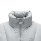 Skechers women's Sport-Utility Woven Down Vest in Harbor Mist for lifestyle wear