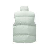 Skechers women's Sport-Utility Woven Down Vest in Mercury Green for lifestyle wear