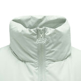 Skechers women's Sport-Utility Woven Down Vest in Mercury Green for lifestyle wear