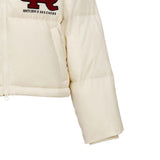 Skechers X Romantic Crown Woven Down Jacket, women's lifestyle apparel in Turtle Dove