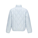 Skechers women's Go Trail Woven Down Jacket in Sky Writing for outdoor performance wear
