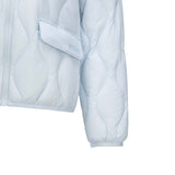 Skechers women's Go Trail Woven Down Jacket in Sky Writing for outdoor performance wear