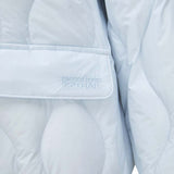 Skechers women's Go Trail Woven Down Jacket in Sky Writing for outdoor performance wear