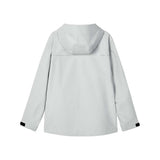 Skechers women's Go Trail Waterproof Jacket in Lunar Rock for outdoor performance wear