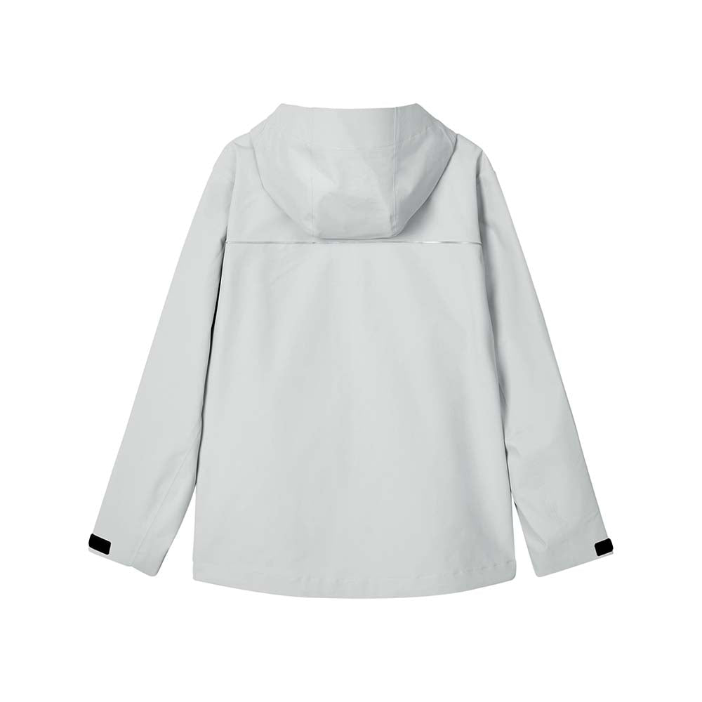 Skechers women's Go Trail Waterproof Jacket in Lunar Rock for outdoor performance wear