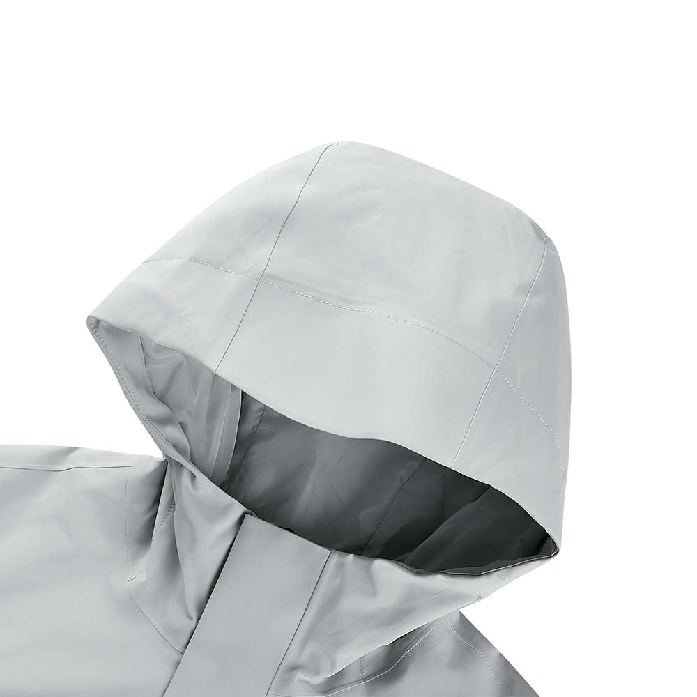 Skechers women's Go Trail Waterproof Jacket in Lunar Rock for outdoor performance wear