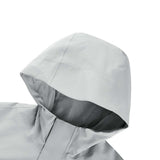 Skechers women's Go Trail Waterproof Jacket in Lunar Rock for outdoor performance wear