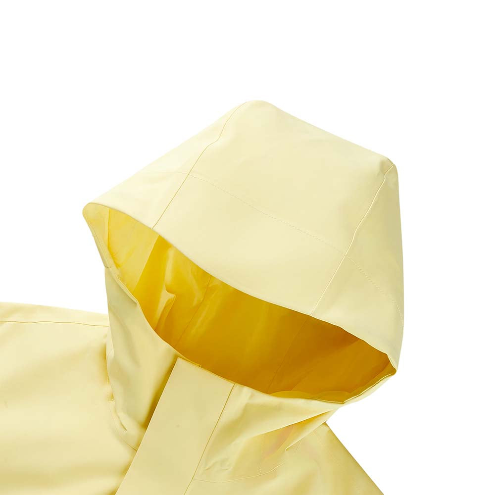 Skechers women's Go Trail Waterproof Jacket in Lemon Meringue for outdoor performance wear