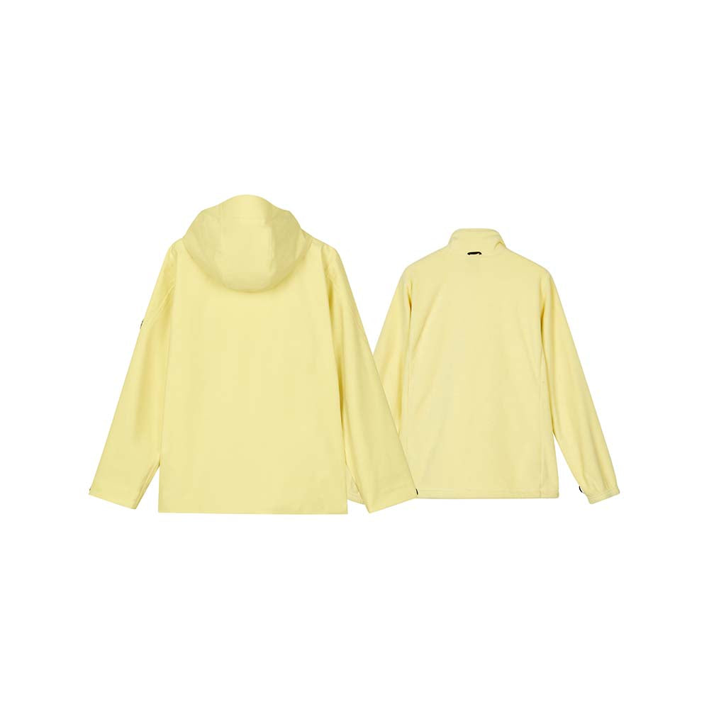 Skechers women's Go Trail 3 in 1 Jacket in Lemon Meringue for outdoor performance wear