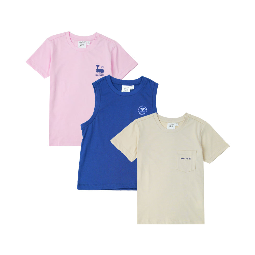 Home Wear: Short Sleeve Tee and Sleeveless Tee Set