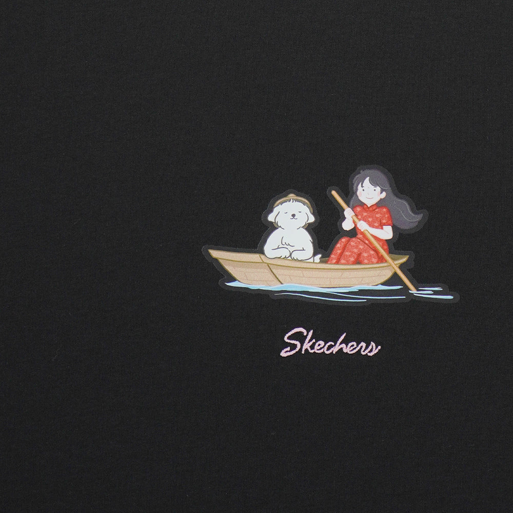 Skechvibe X Drawingmary: Short Sleeve Tee